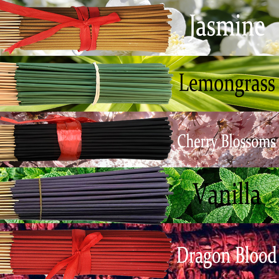 Holiday Candle Set - 5 Types of High-Quality Handmade Bamboo