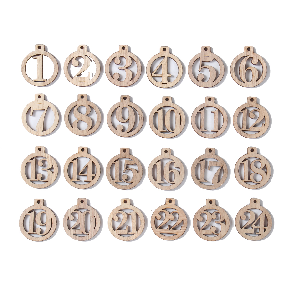 Number 1-25 Digital Wooden Chr - Advent Calendar Gift บทวิจารณ์และราคา