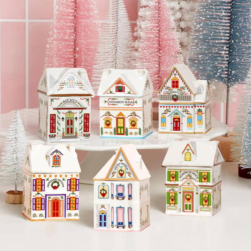 Holiday Village Spice House Se - Holiday Candle Set บทวิจารณ์และราคา
