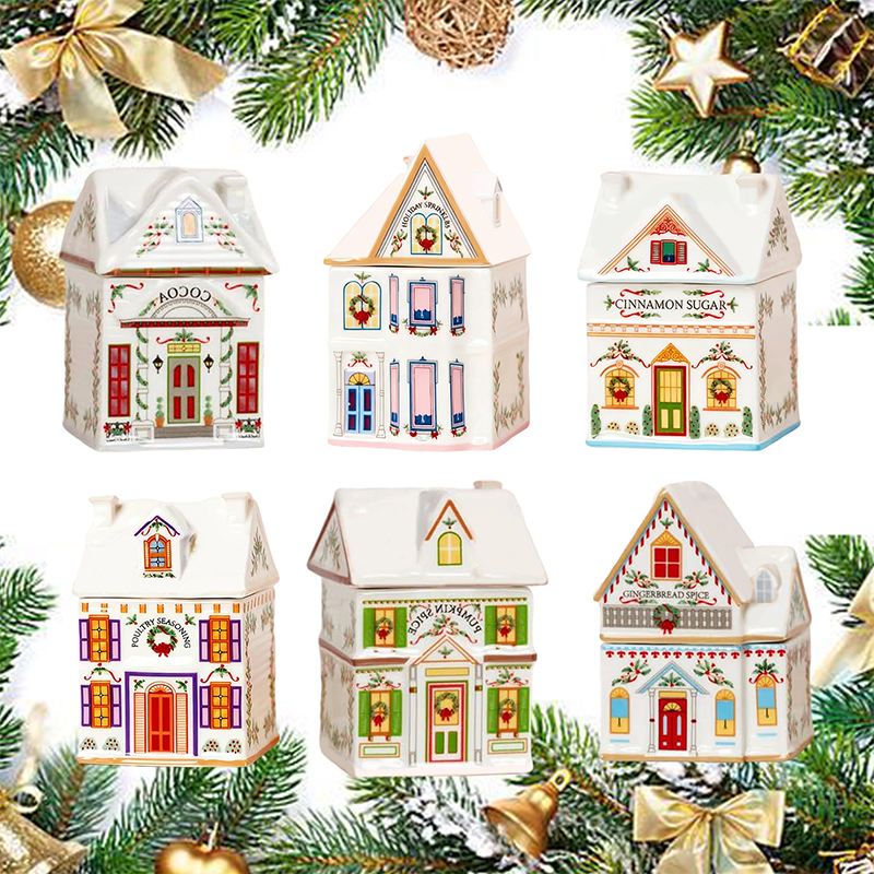 Holiday Village Spice House Se - Holiday Candle Set บทวิจารณ์และราคา
