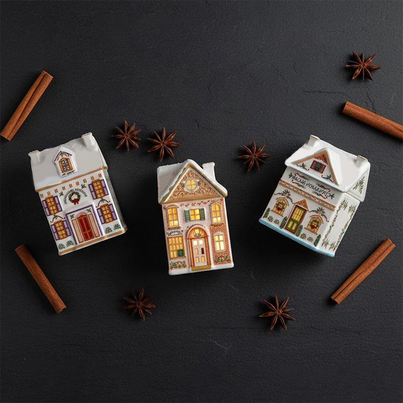 Holiday Village Spice House Se - Holiday Candle Set บทวิจารณ์และราคา
