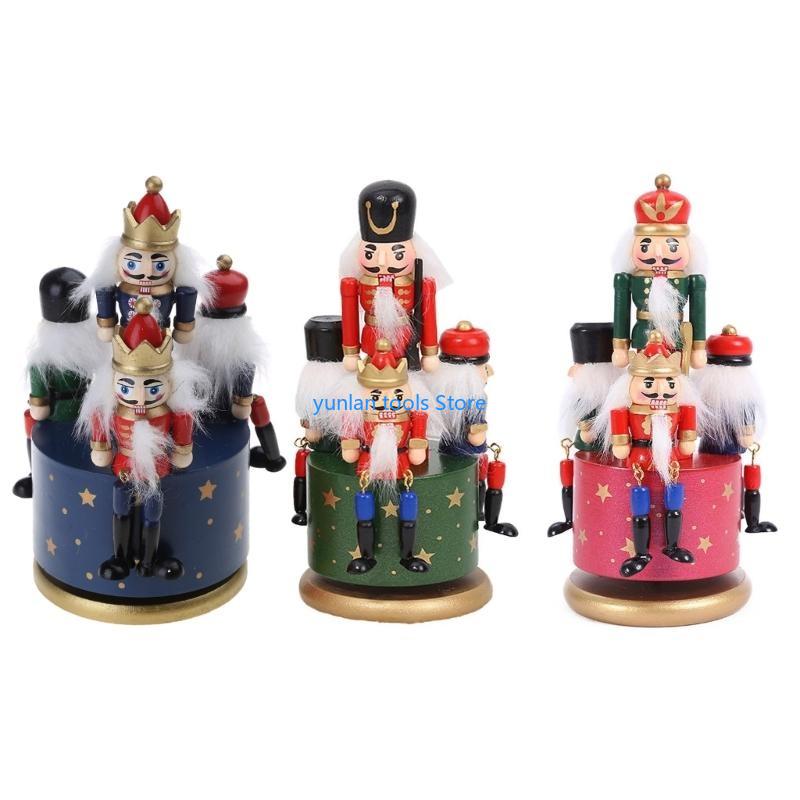 50LB 4 in 1 Wooden Nutcracker  - Nutcracker Figurine บทวิจารณ์และราคา