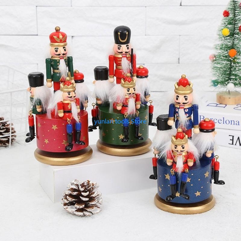 50LB 4 in 1 Wooden Nutcracker  - Nutcracker Figurine บทวิจารณ์และราคา