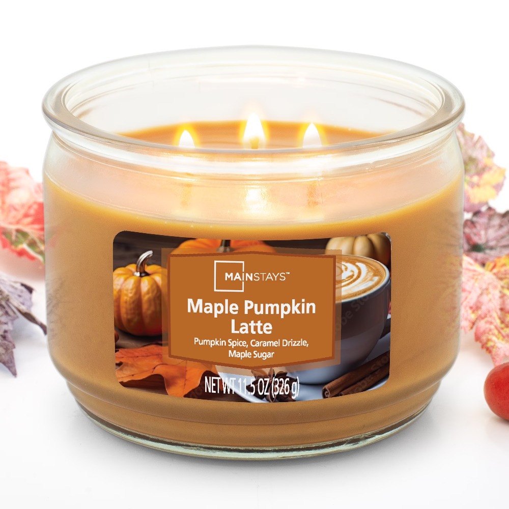 Maple Pumpkin Latte Scented Tr - Holiday Candle Set บทวิจารณ์และราคา