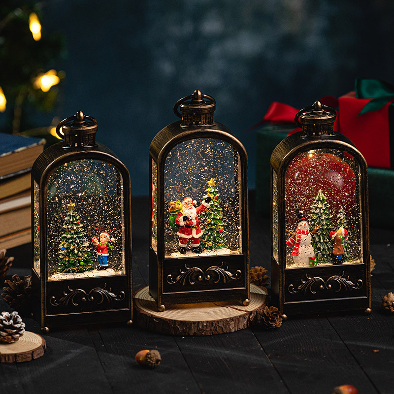 Christmas Decorations Wind Lan - Snow Globe Musical บทวิจารณ์และราคา