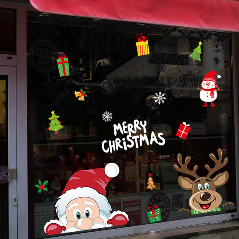 Christmas Window Glass Decal S - Snowflake Window Decal บทวิจารณ์และราคา