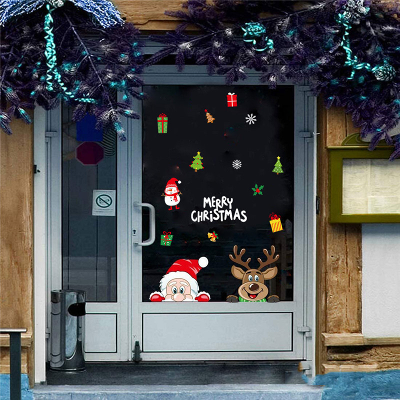 Christmas Window Glass Decal S - Snowflake Window Decal บทวิจารณ์และราคา