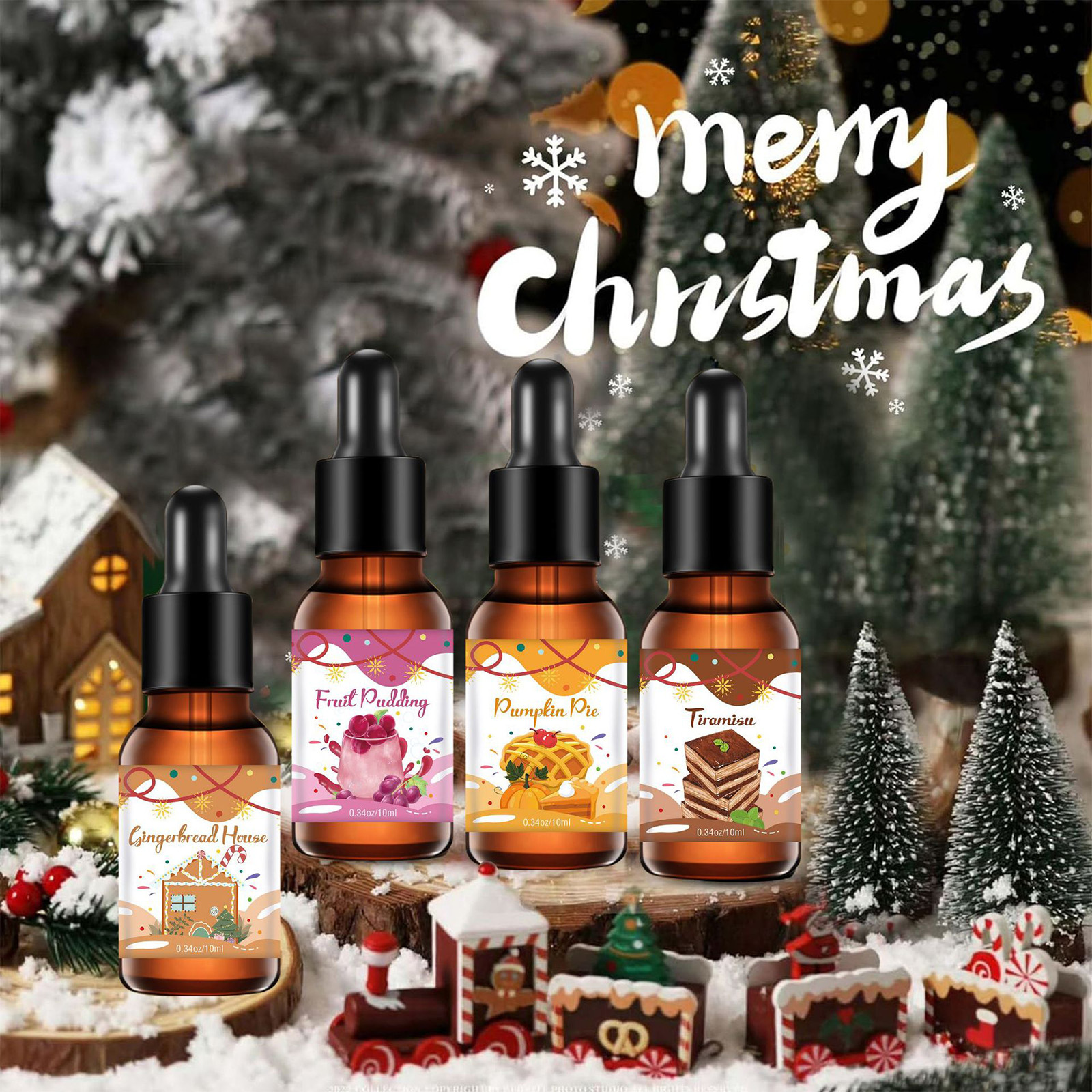 Christmas Fragrance Oil Bakery - Holiday Candle Set บทวิจารณ์และราคา