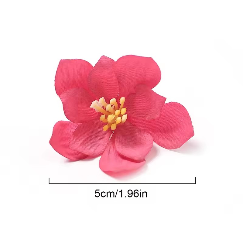 50Pcs 5cm Artificial Rose Flow - Christmas Wreath Fake บทวิจารณ์และราคา