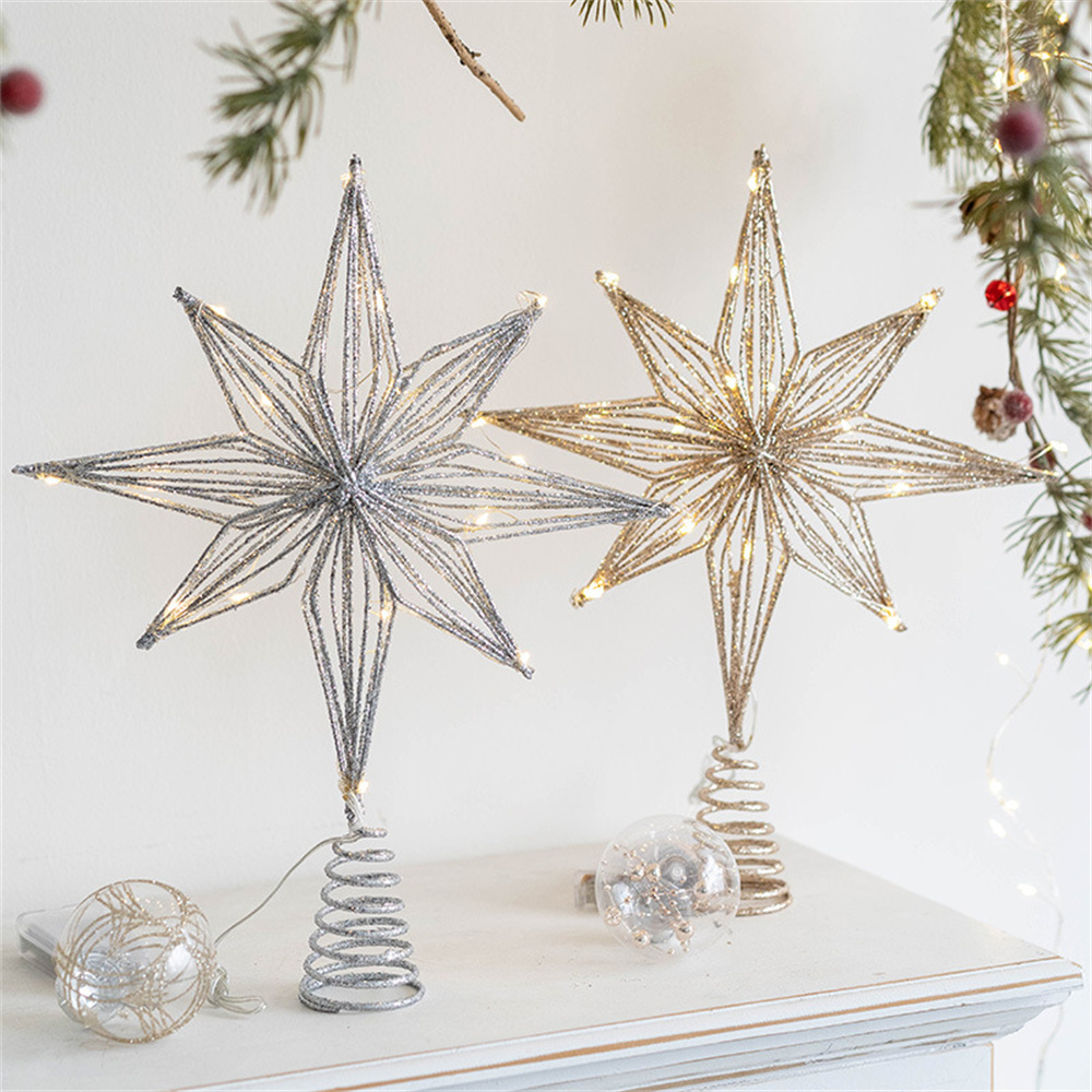 Christmas Tree Toppers Star wi - Star Tree Topper บทวิจารณ์และราคา