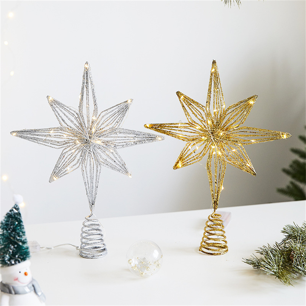 Christmas Tree Toppers Star wi - Star Tree Topper บทวิจารณ์และราคา