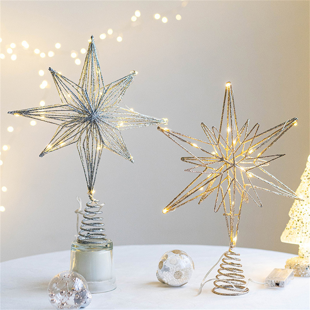 Christmas Tree Toppers Star wi - Star Tree Topper บทวิจารณ์และราคา