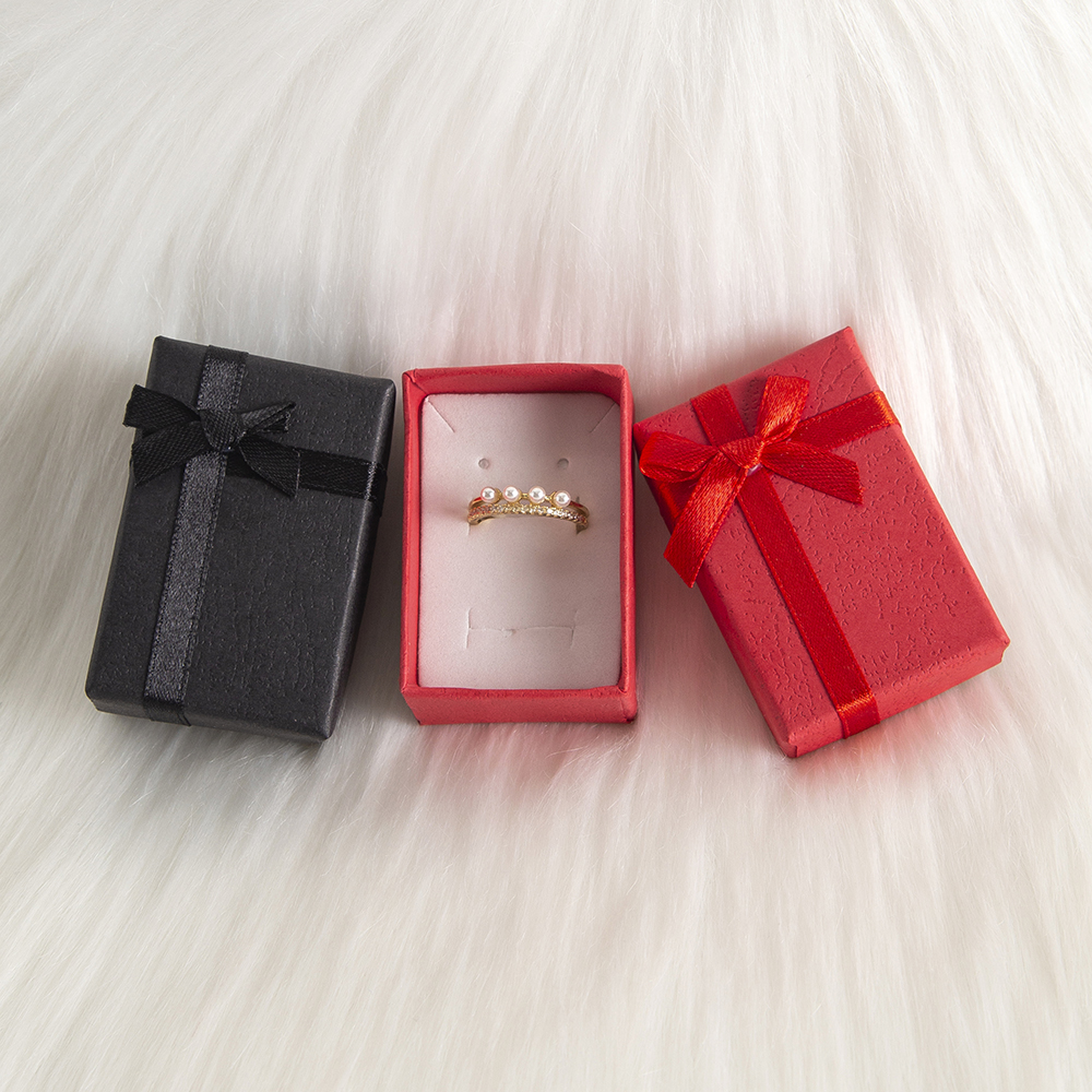 10Pcs/Lot 4x6x2.5cm Jewelry Bo - Ribbon Bow Gift บทวิจารณ์และราคา