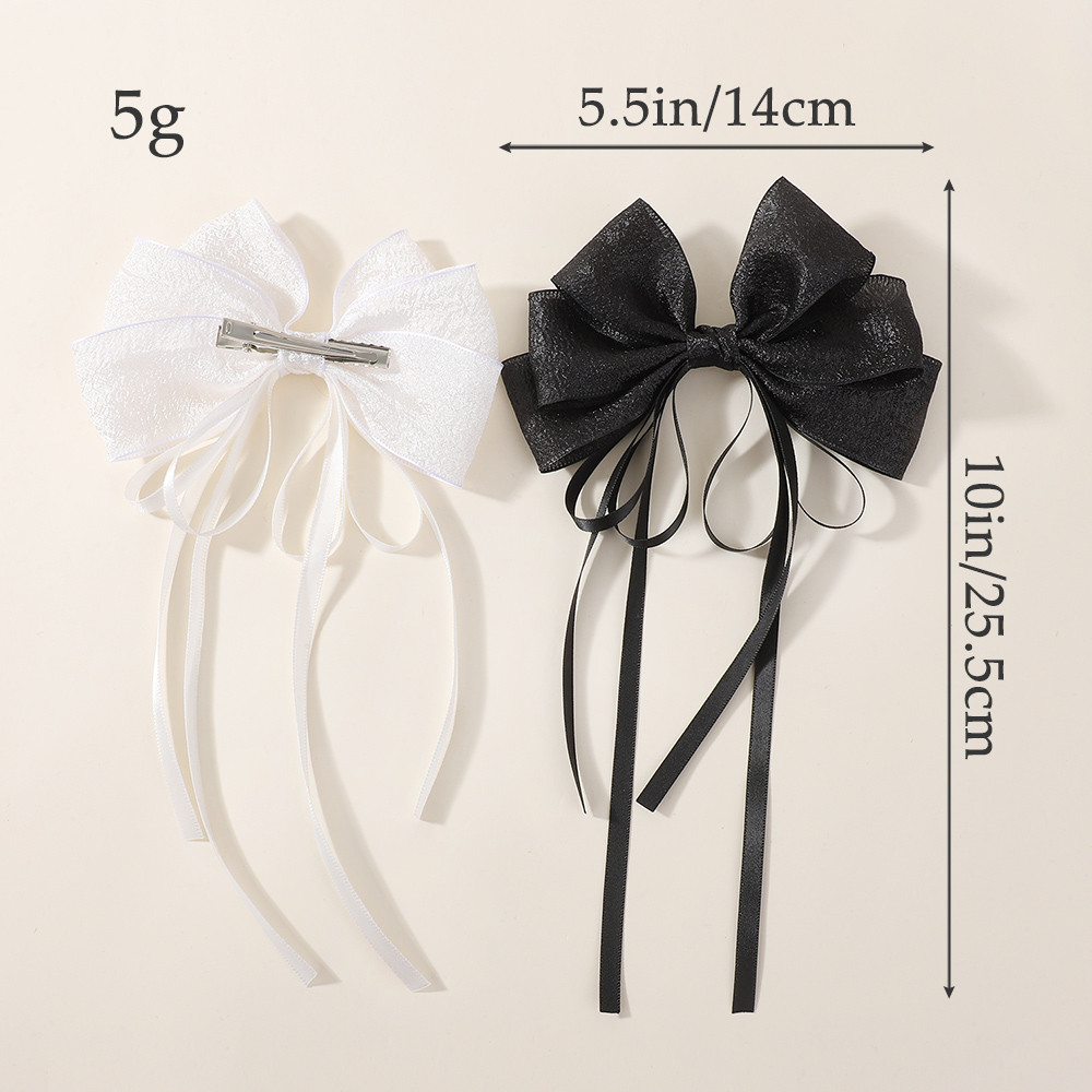 2pcs/set Sweet Korean Lace Gir - Ribbon Bow Gift บทวิจารณ์และราคา