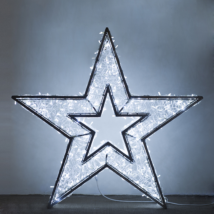 LED Five-Pointed Star Outdoor  - Christmas Lights Outdoor บทวิจารณ์และราคา