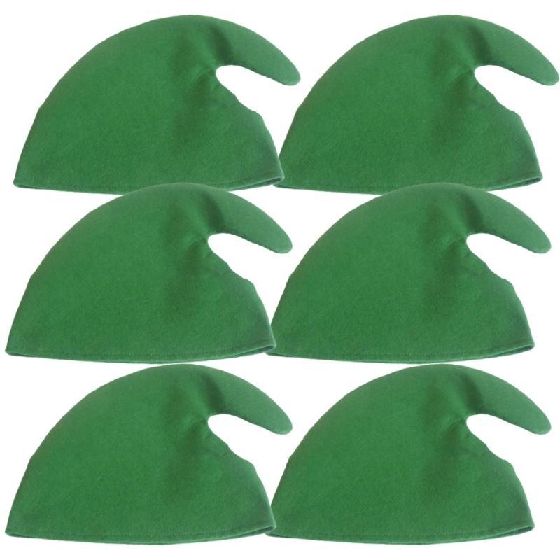 E8BD Pack of 6 Christmas Party - Elf Costume Christmas บทวิจารณ์และราคา