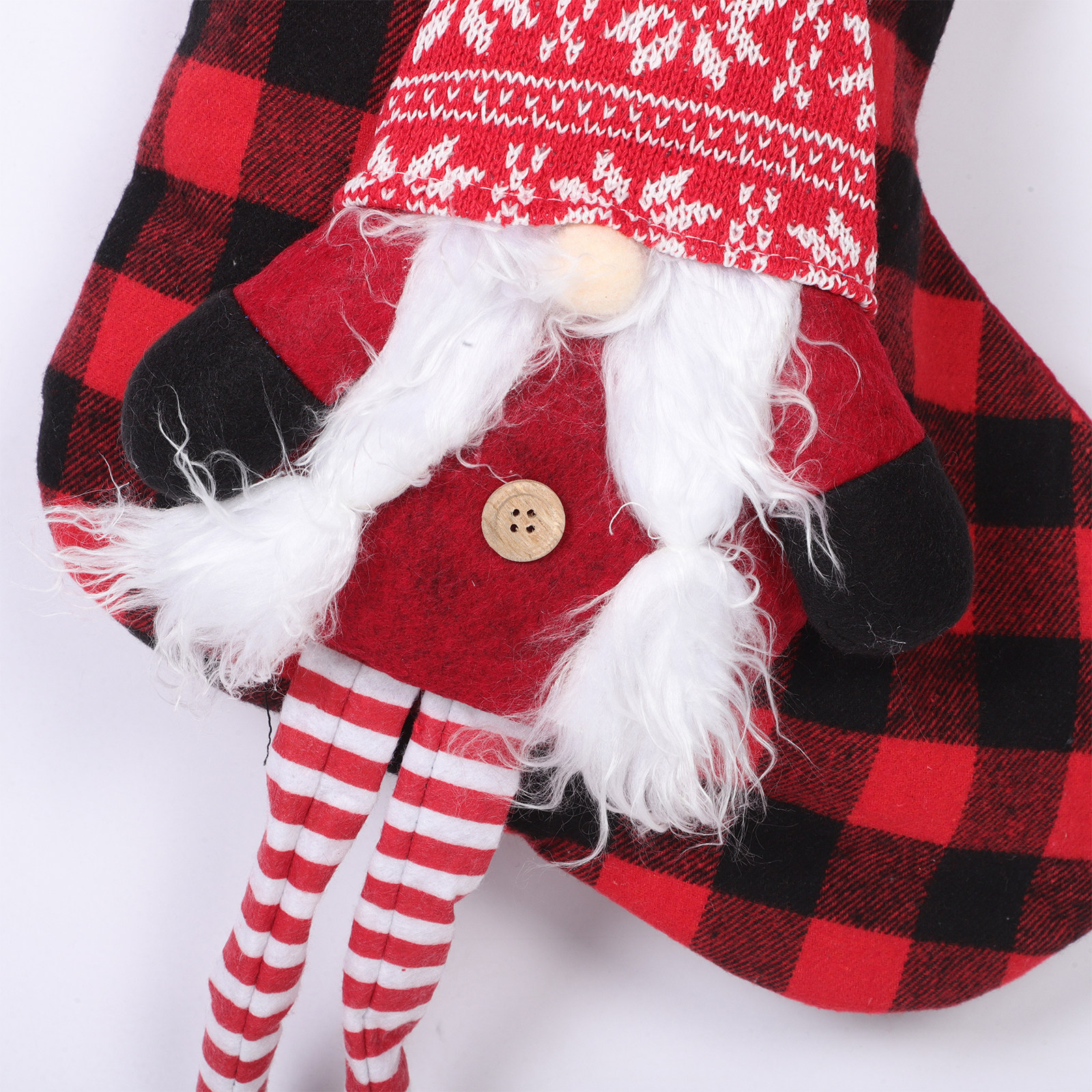 Plaid Christmas Stockings with - Christmas Stocking Hanging บทวิจารณ์และราคา