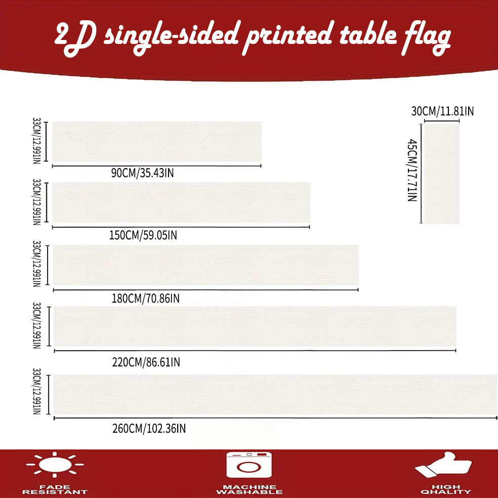 1pc Festive Christmas Table Ru - Christmas Table Runner บทวิจารณ์และราคา