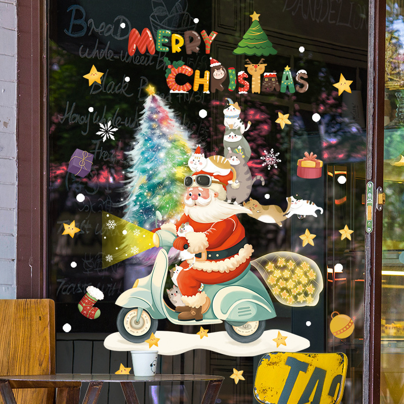 2025 Merry Christmas Window Gl - Snowflake Window Decal บทวิจารณ์และราคา