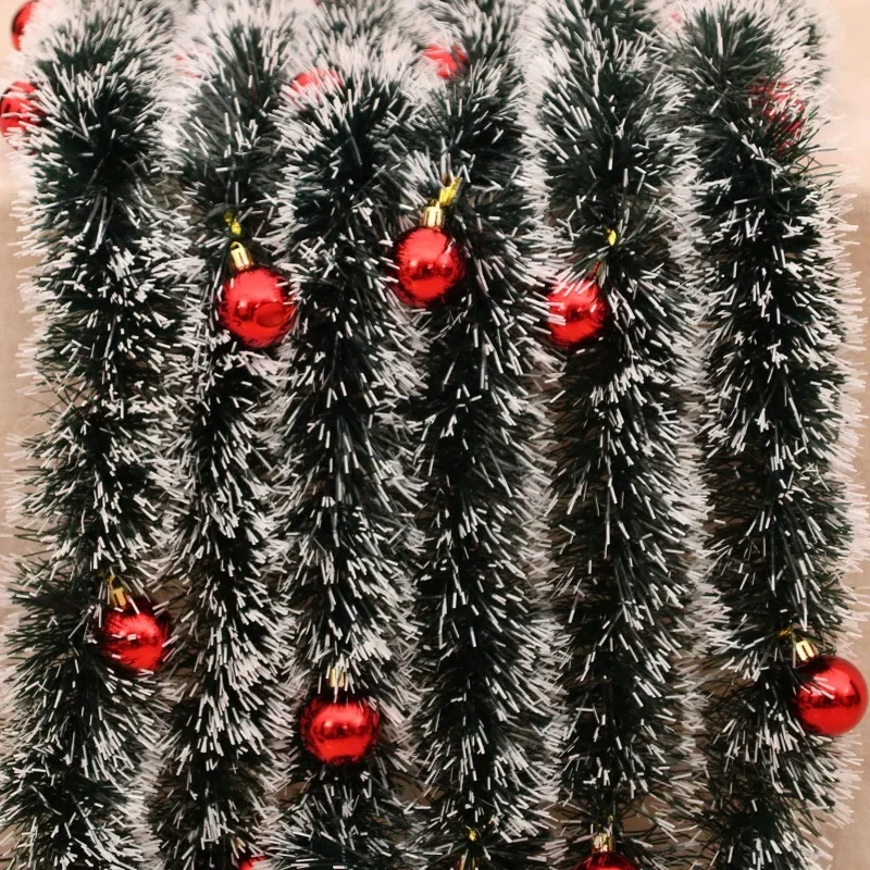 Christmas Tinsel Ribbons Strip - Tinsel Garland Decoration บทวิจารณ์และราคา