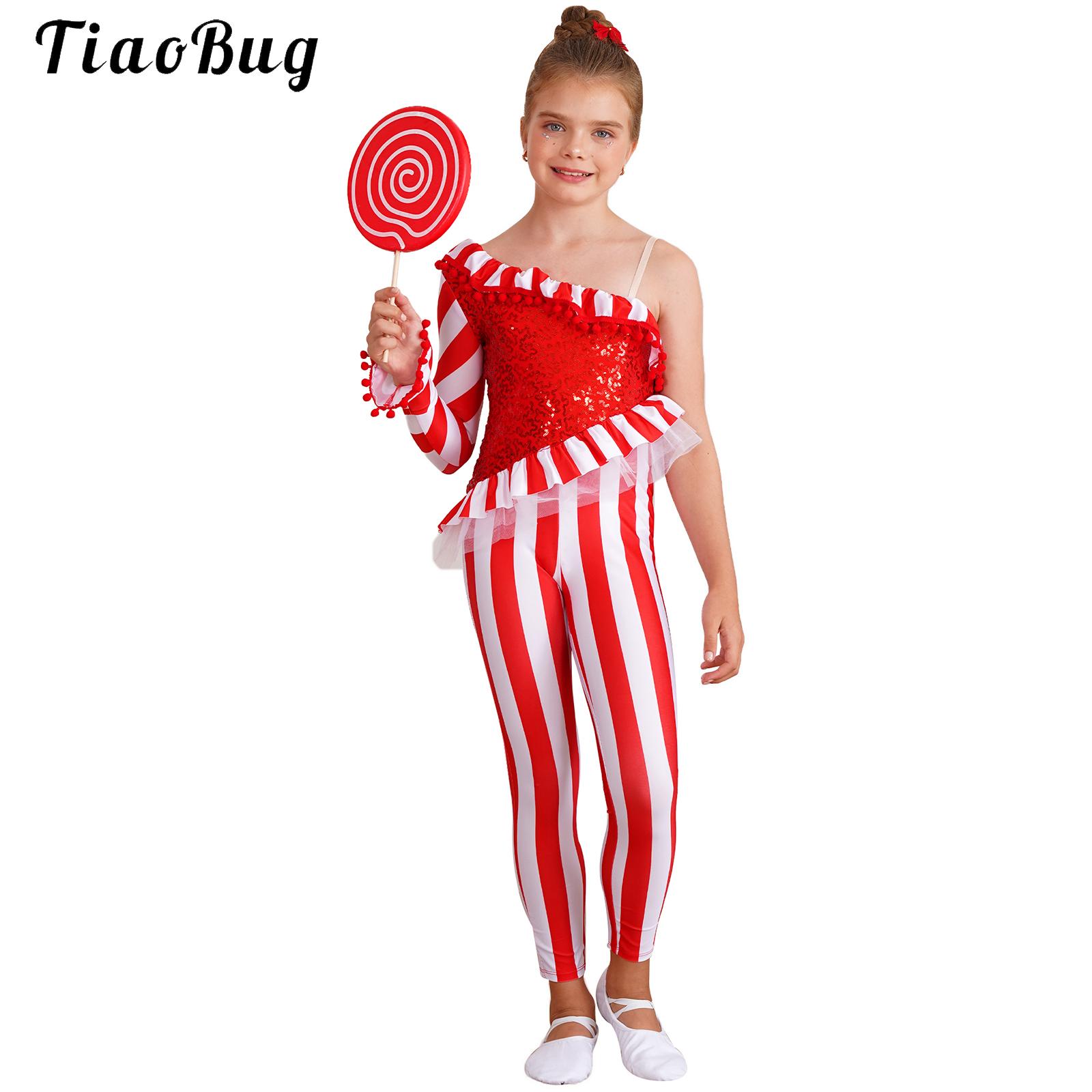 Kids Girls Christmas Ballet Da - Elf Costume Christmas บทวิจารณ์และราคา