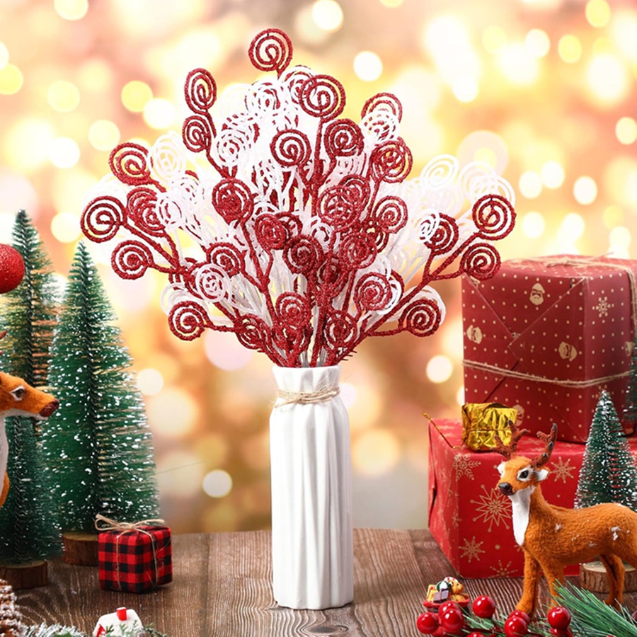 5/10PCS  Artificial Plant New  - Christmas Wreath Fake บทวิจารณ์และราคา