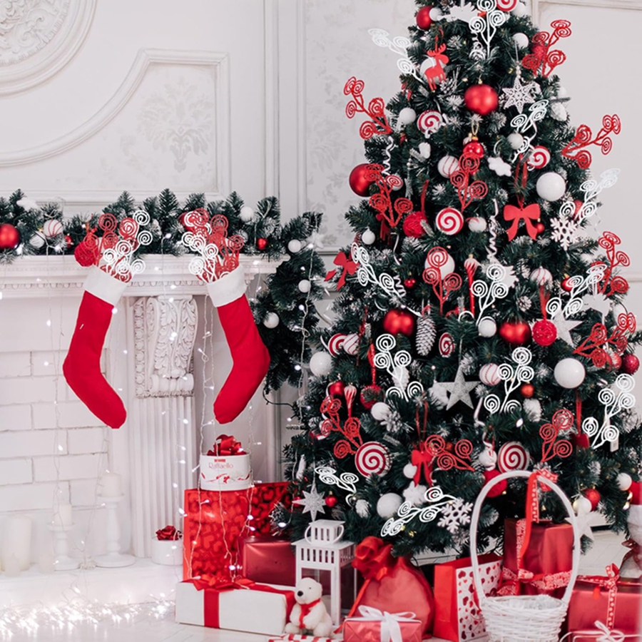 5/10PCS  Artificial Plant New  - Christmas Wreath Fake บทวิจารณ์และราคา