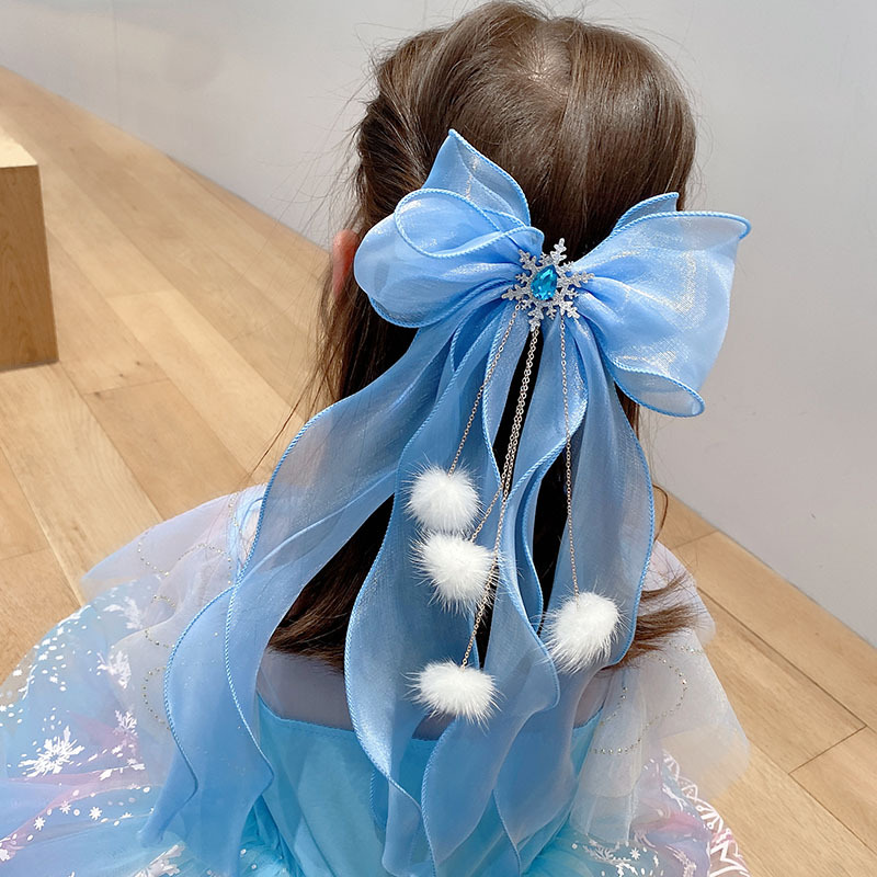 Princess Pompom Hairpins Big B - Ribbon Bow Gift บทวิจารณ์และราคา