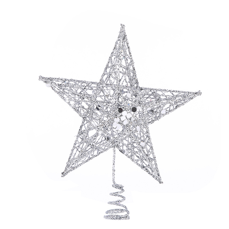 15/20/25/30cm Hollow Star Gold - Star Tree Topper บทวิจารณ์และราคา
