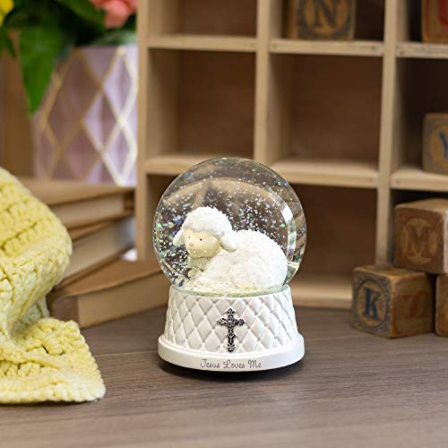 DEMDACO Jesus Loves Me Musical - Snow Globe Musical บทวิจารณ์และราคา
