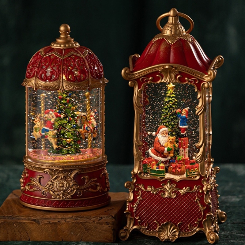 Shake Activated Snow Globes La - Snow Globe Musical บทวิจารณ์และราคา