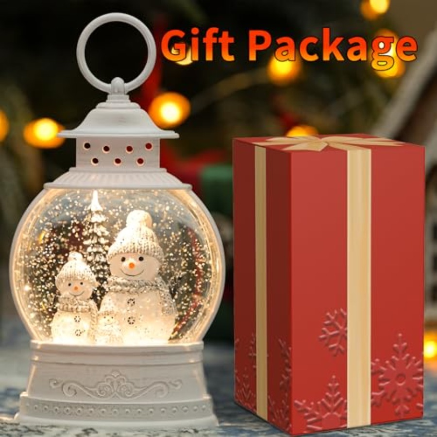 Christmas Snow Globe Lantern M - Snow Globe Musical บทวิจารณ์และราคา