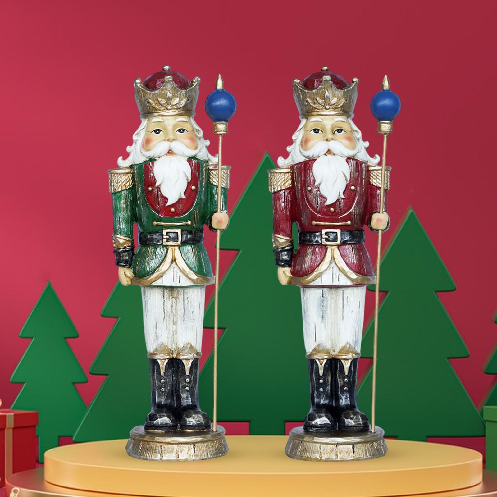 10 Inch Resin Christmas Nutcra - Nutcracker Figurine บทวิจารณ์และราคา
