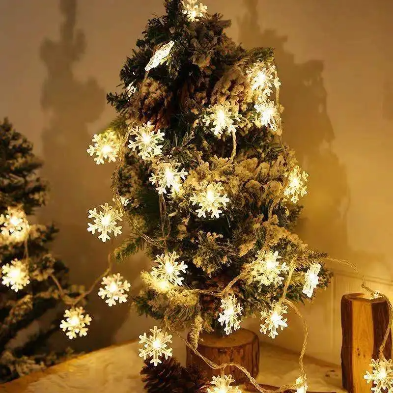 10/20/40 LED Snowflake String  - Led Fairy String Lights บทวิจารณ์และราคา