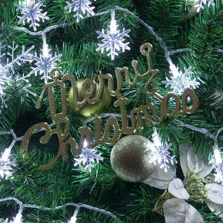 10/20/40 LED Snowflake String  - Led Fairy String Lights บทวิจารณ์และราคา