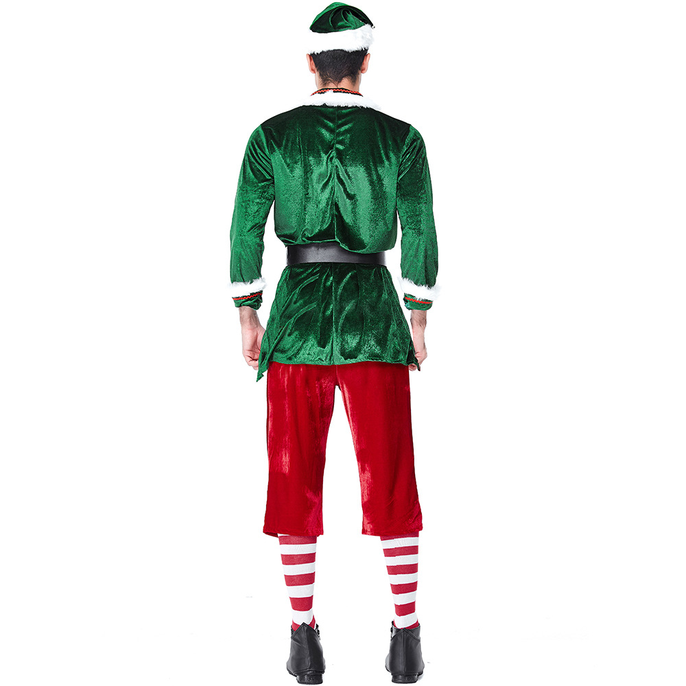 Santa Claus Costume Women Men  - Elf Costume Christmas บทวิจารณ์และราคา