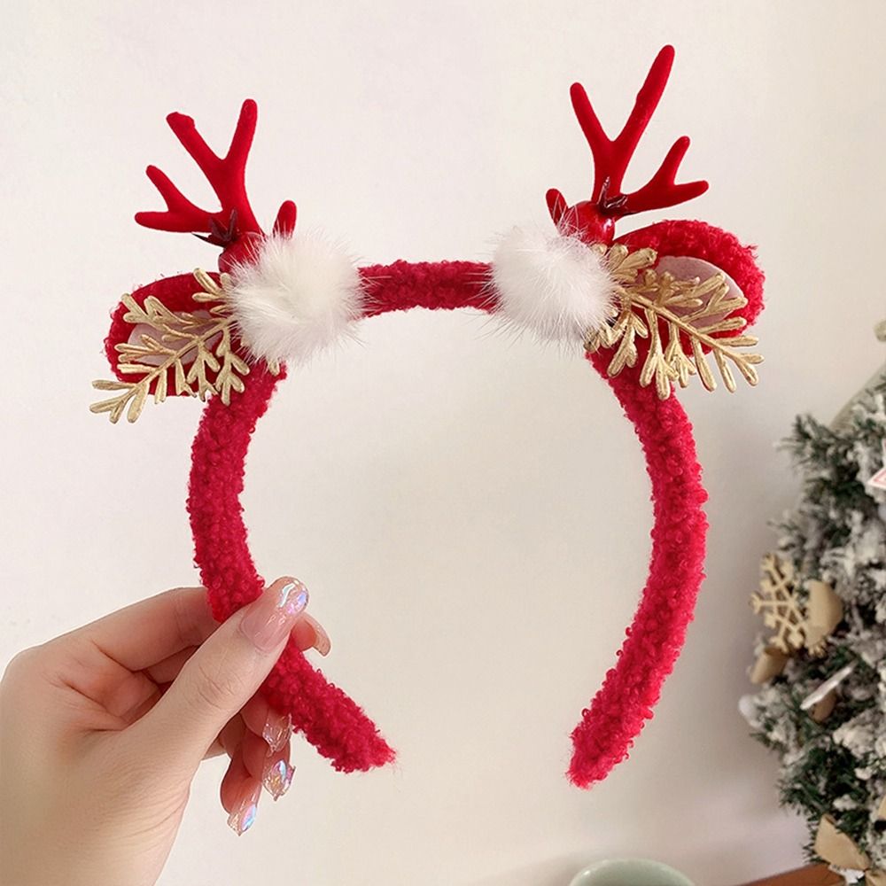 Funny Christmas Decoration Chr - Reindeer Antlers Headband บทวิจารณ์และราคา
