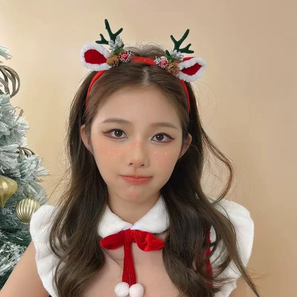 Funny Christmas Decoration Chr - Reindeer Antlers Headband บทวิจารณ์และราคา