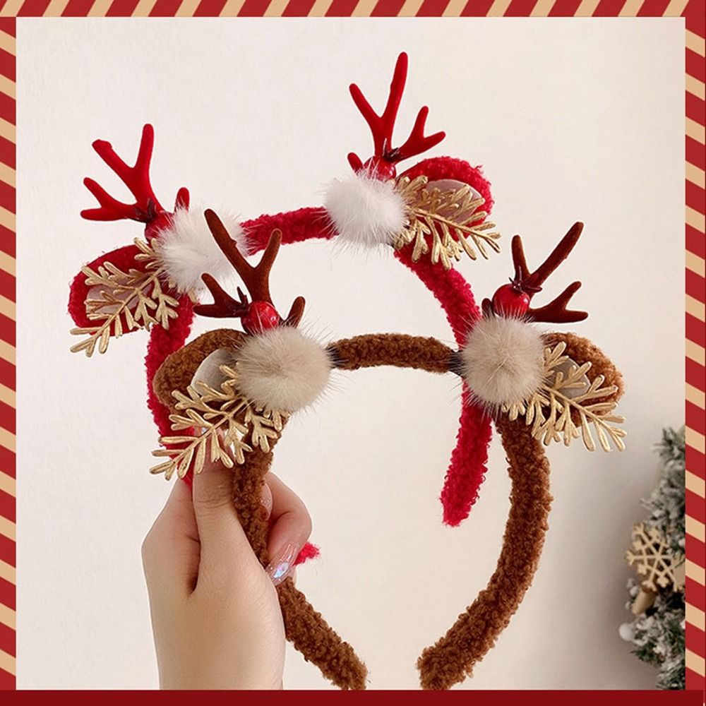 Funny Christmas Decoration Chr - Reindeer Antlers Headband บทวิจารณ์และราคา
