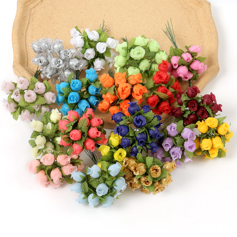12/36/72/144PCS Rose Artificia - Christmas Wreath Fake บทวิจารณ์และราคา