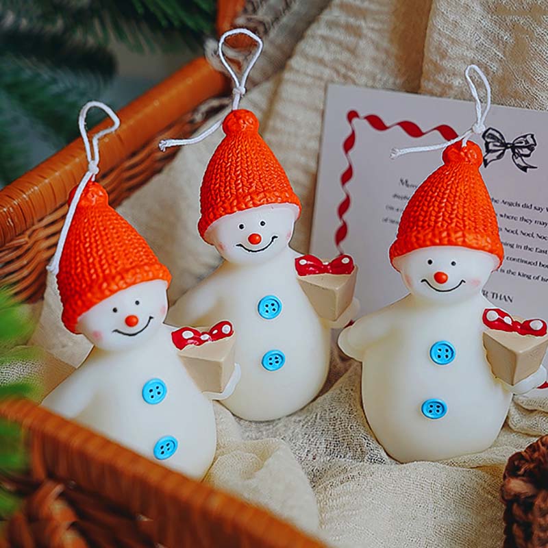 Christmas Candles Home Decorat - Holiday Candle Set บทวิจารณ์และราคา