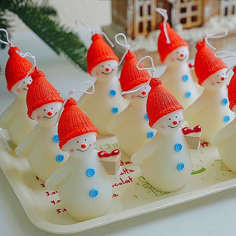 Christmas Candles Home Decorat - Holiday Candle Set บทวิจารณ์และราคา