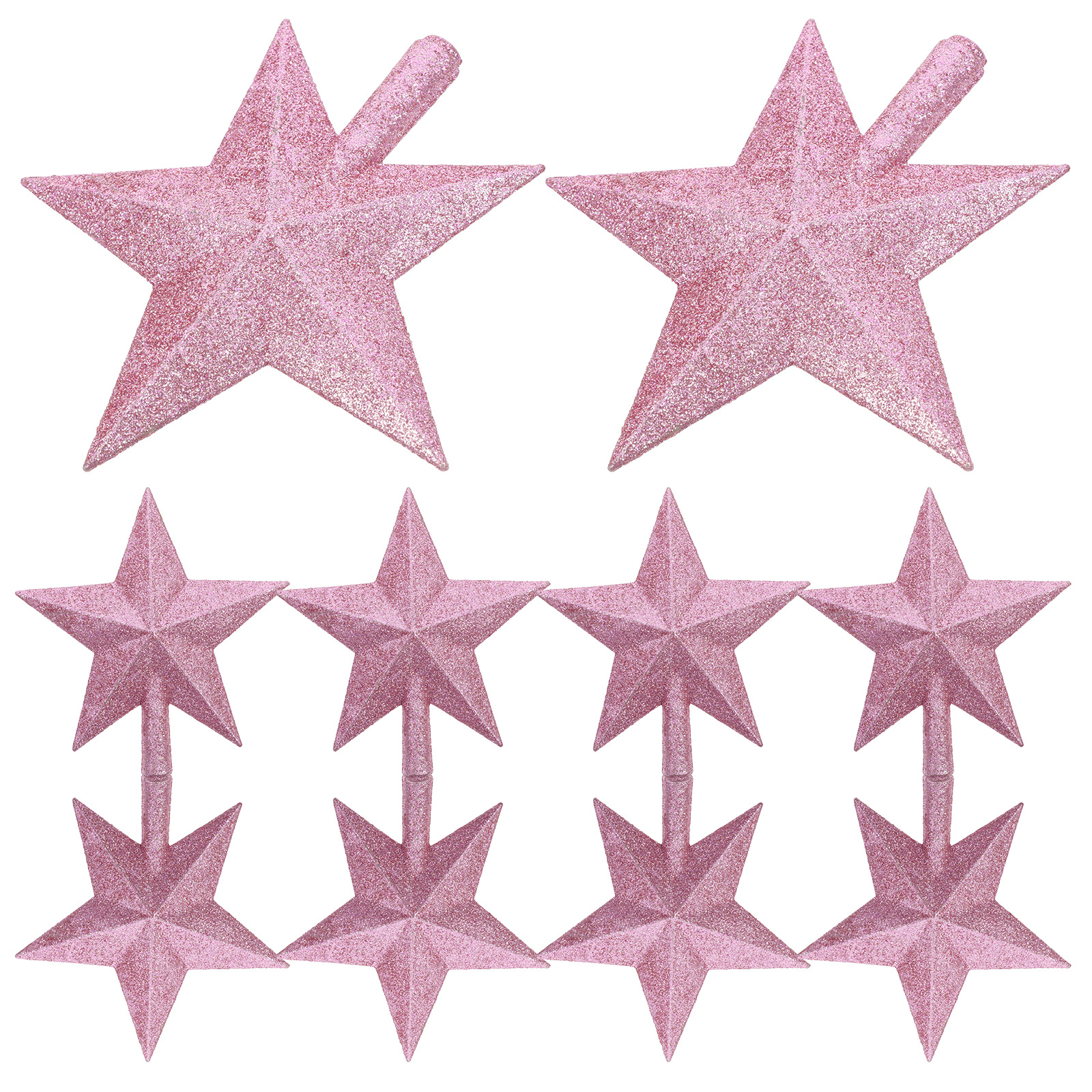 10Pcs Christmas Tree Star Topp - Star Tree Topper บทวิจารณ์และราคา