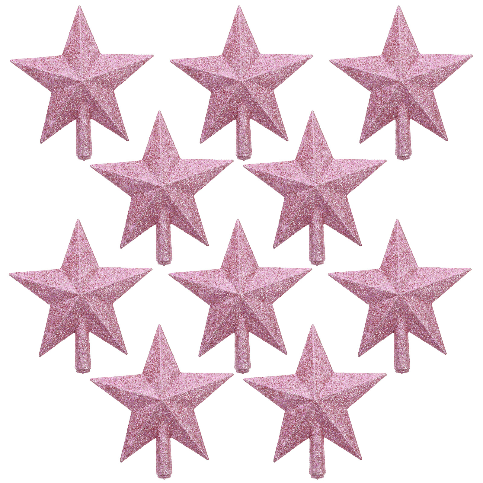 10Pcs Christmas Tree Star Topp - Star Tree Topper บทวิจารณ์และราคา