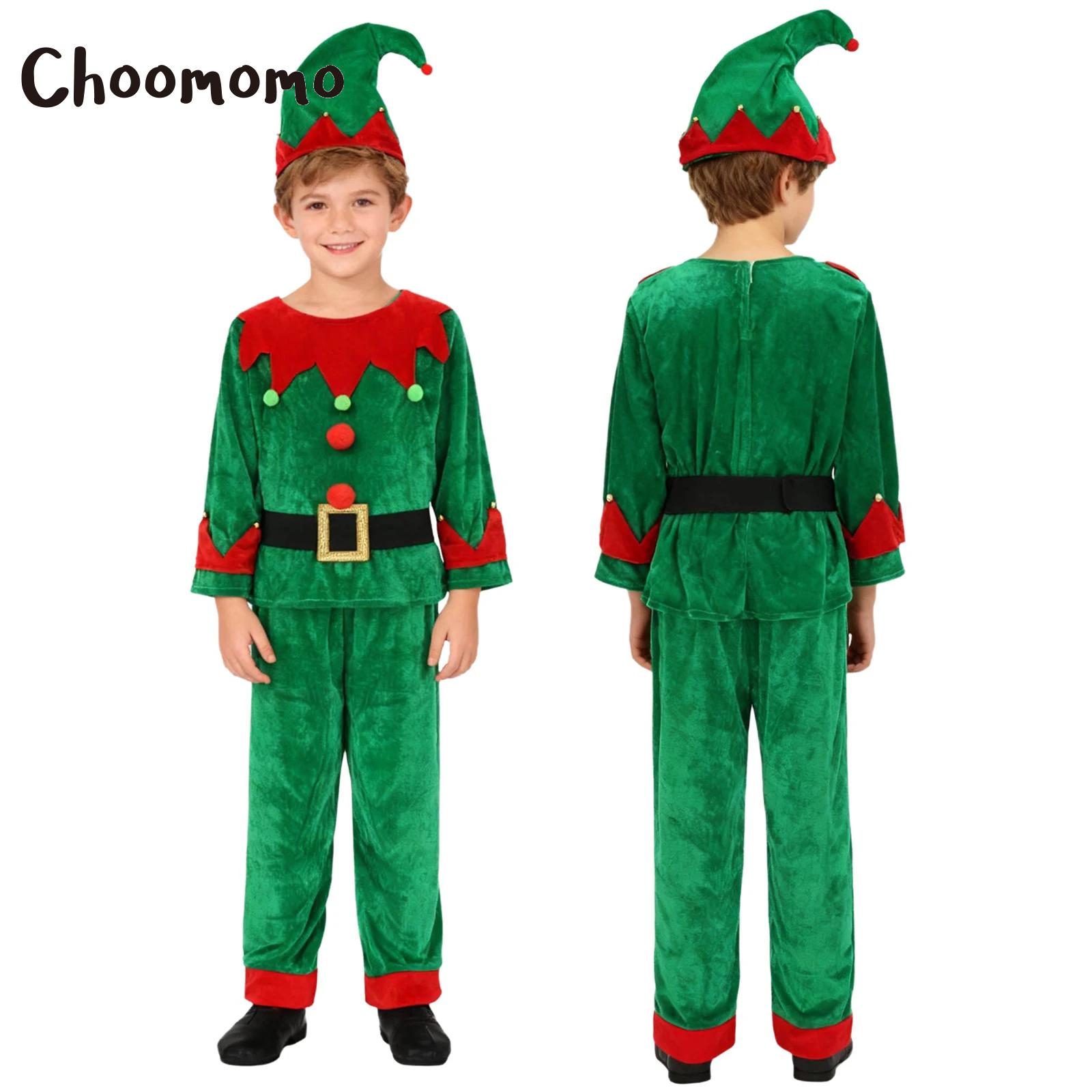 Boys Christmas Elf Costume Xma - Elf Costume Christmas บทวิจารณ์และราคา
