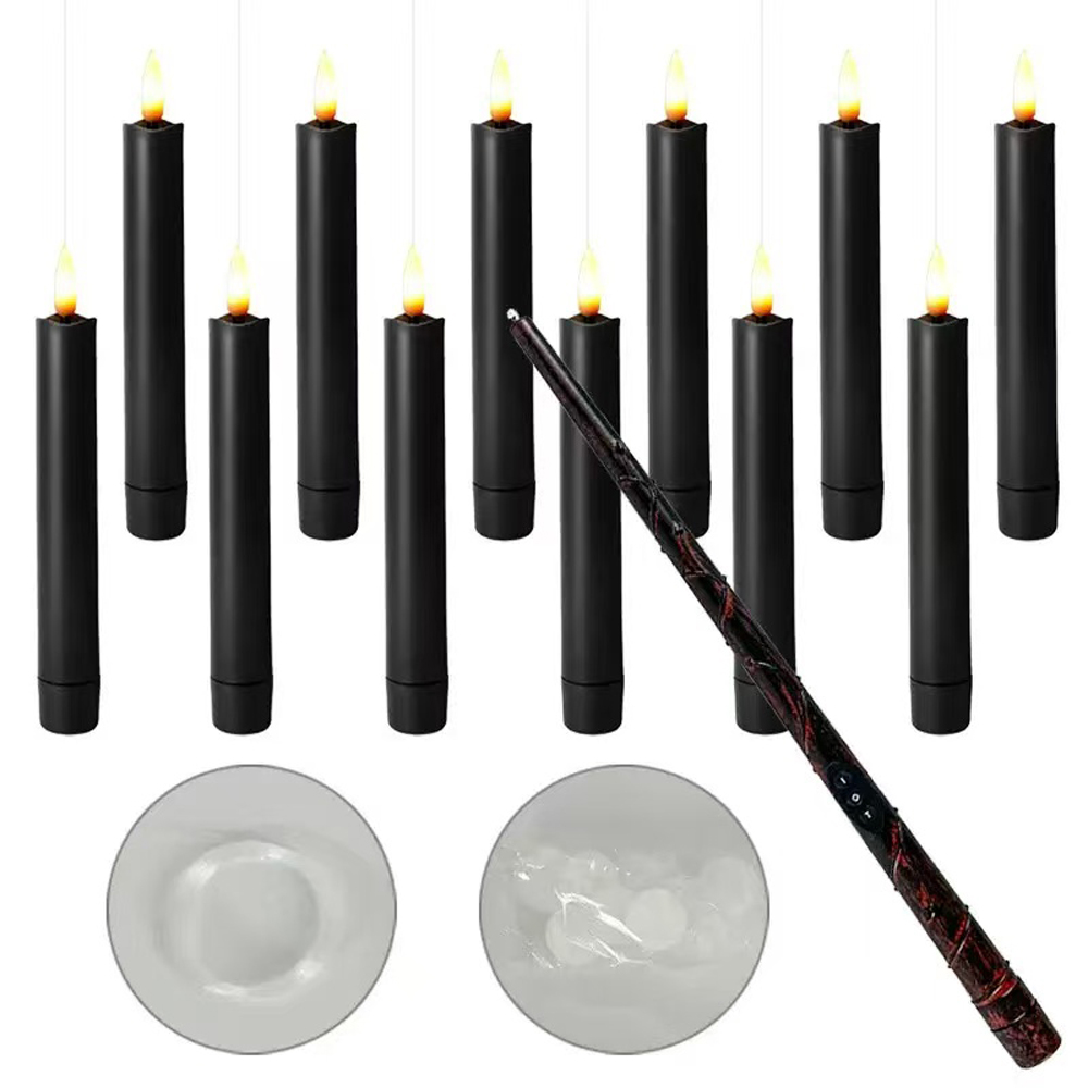 12PCS set of 3D magic simulati - Holiday Candle Set บทวิจารณ์และราคา