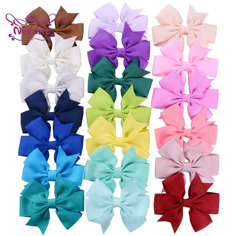 20pcs/lot Grosgrain Ribbon Bow - Ribbon Bow Gift บทวิจารณ์และราคา