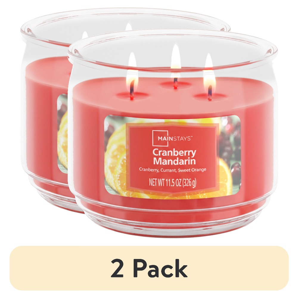 2 Pack Scented Candle Set 3 Wi - Holiday Candle Set บทวิจารณ์และราคา