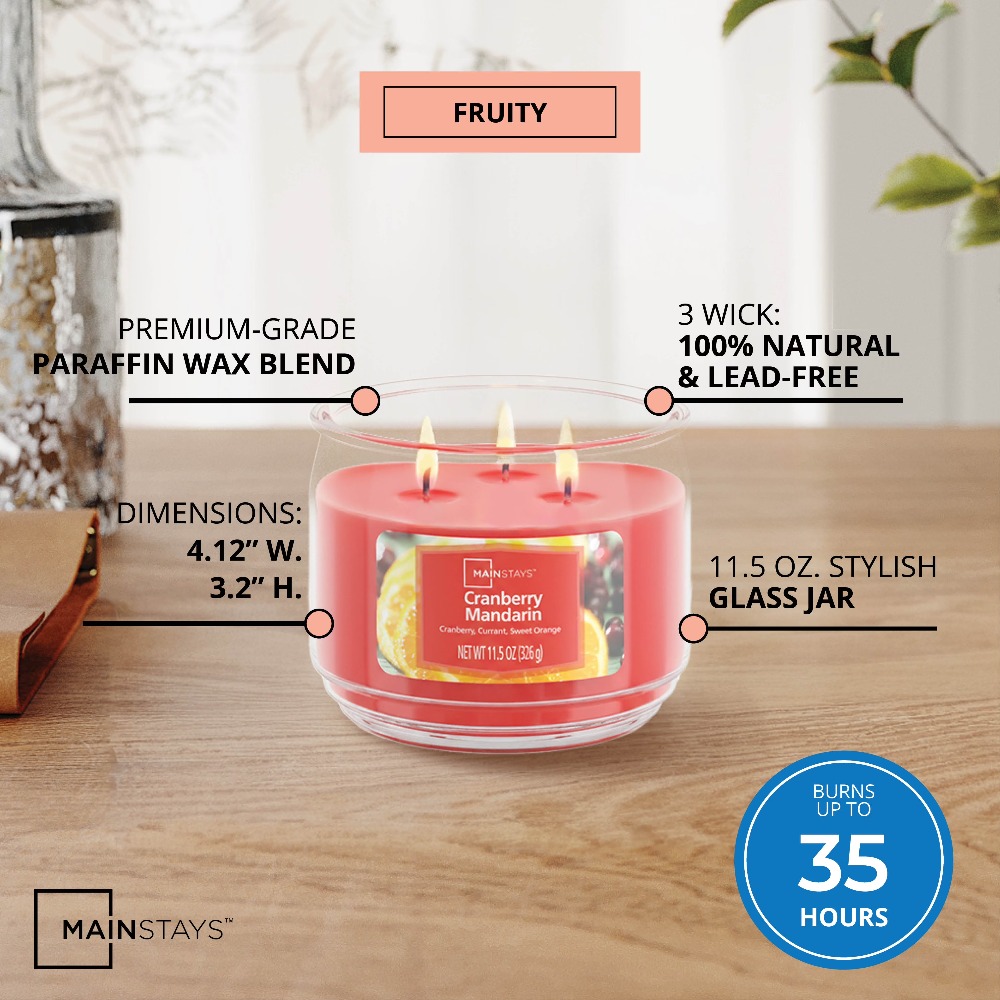 2 Pack Scented Candle Set 3 Wi - Holiday Candle Set บทวิจารณ์และราคา
