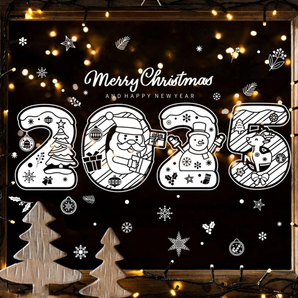 6 Pieces High Quality PVC Chri - Snowflake Window Decal บทวิจารณ์และราคา